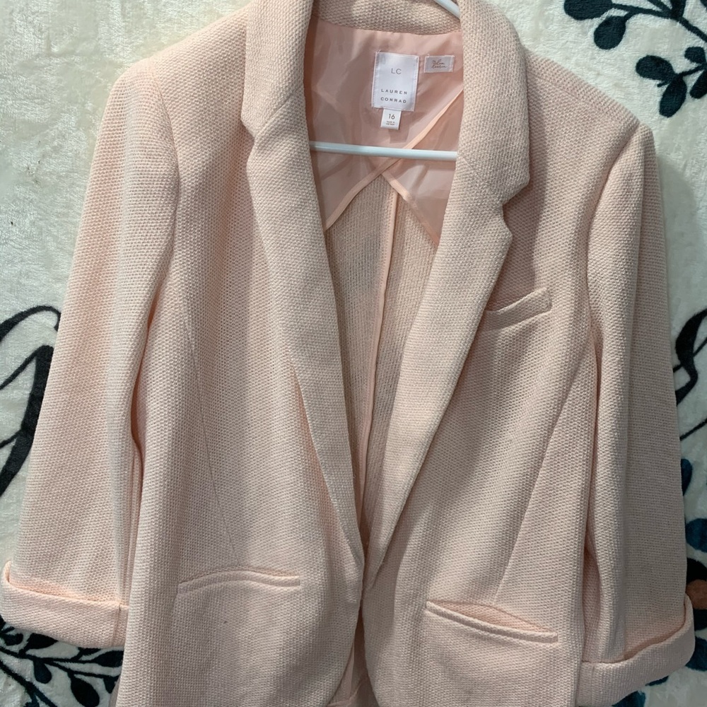 Lauren Conrad Blazer - Peach/ Blush